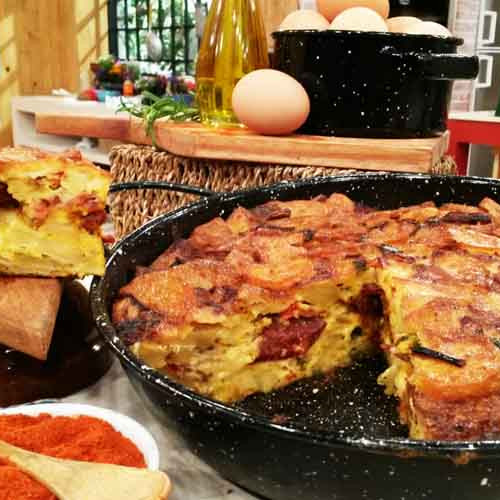 Tortilla de papas española por Fer Cioffi