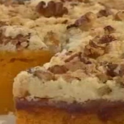 Un postre diferente, torta dulce de calabaza