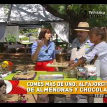 Alfajorcitos de almendras y chocolate