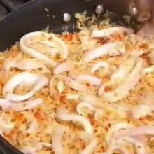 Arroz con calamares