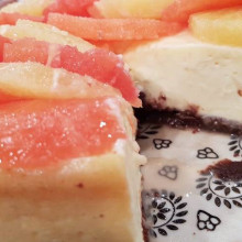 Cheesecake de pomelo