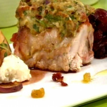 Conejo en dos cocciones con sabores mendocinos