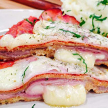 Milanesas contundentes y milanesas saludables