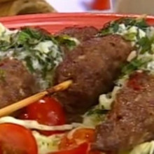 Para comer con la mano: Pinchos de carne especiada