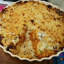 Pastel de arroz con sorpresa