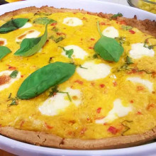 Pastel de choclo y calabaza en masa crocante