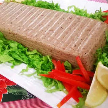 Paté de hígado y hongos casero para Año Nuevo