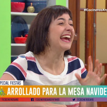 Arrollado de espinaca