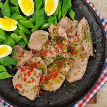 Lengua a la vinagreta