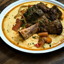 OSSOBUCO CON POLENTA SÚPER CREMOSA