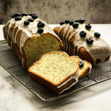 BUDÍN DE LIMÓN Y AMAPOLA