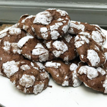 GALLETITAS DE CHOCOLATE NEVADAS