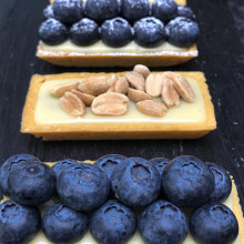 TARTA DE MANÍ Y CHOCO BLANCO