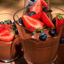 MOUSSE DE CHOCOLATE AMARGO