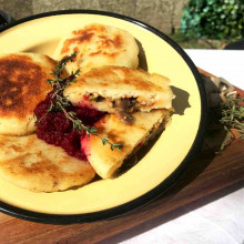 TORTITAS DE PAPA RELLENAS