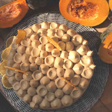 TORTA CON BIZCOCHUELO DE CALABAZA