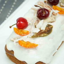 BUDÍN DE LIMÓN Y AMAPOLAS SIN MANTECA