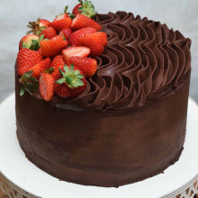 TORTA GOLOSA DE CHOCOLATE Y FRUTOS ROJOS