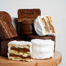 ALFAJORES MARPLATENSES, ALFAJOR ROGEL Y MERENGUE ITALIANO