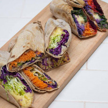 WRAPS VEGETARIANOS