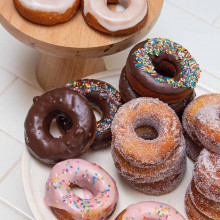 DONAS RELLENAS DE DULCE DE LECHE