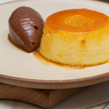 FLAN DE NARANJA