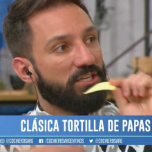 TORTILLA DE PAPA Y DE ACELGA