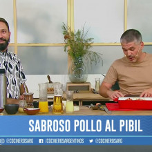 POLLO PIBIL CON PAPAS CUÑA