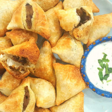 Samosas, empanadas de La India