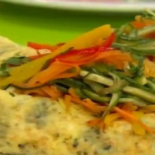 Show de omelettes vegetariano