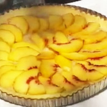 Tarta de duraznos