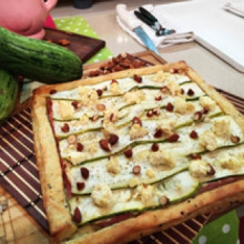 Tarta de ricota y zucchini