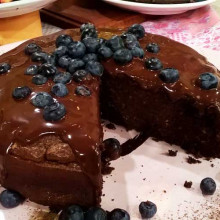 Torta de chocolate apta para diabéticas