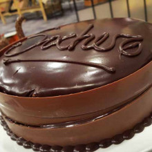 Torta Sacher doble relleno