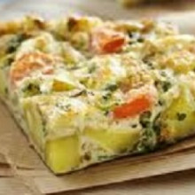 Tortilla de vegetales