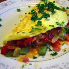 Variedad de omelettes