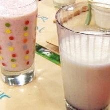 Yogur casero y licuados